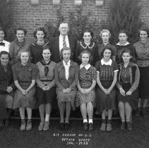 Kit Carson School 1938 Office Staff