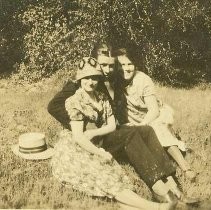 Lucile and Charles Haslam with Fern