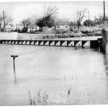 Woodbridge Dam high water