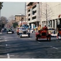 Sacramento Pioneers participation in the Sacramento Camellia Parade