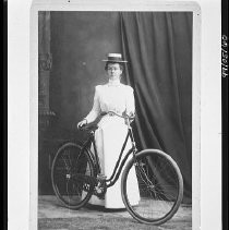 Lady cyclist