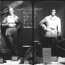 Weinstock's Men's Clothing Display