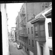 Wooden Balcony of the Rear of the Western Hotel