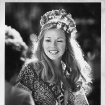 Vivian Kroner, the Sacramento Wine Festival queen, at the festival