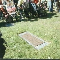 Tule Lake Linkville Cemetery Project 1989: Memorial Grave Marker