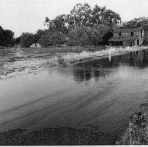 Flooded Road from Levee Break