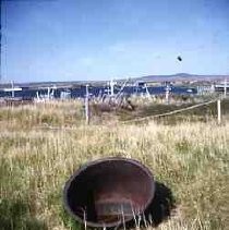 Slides of California Historical Sites. Cemetery at St. Michael, Alaska