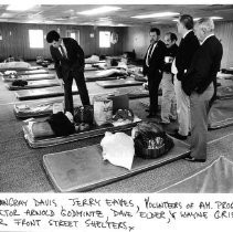 Volunteers of America shelter interior view