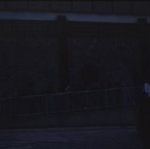 View of the redevelopment district before demolition of the buildings