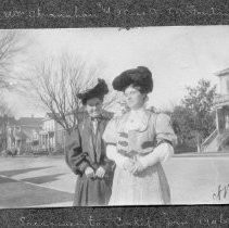 Mrs. Wm. Stranahan and Miss A.M. Fontaine. Sacramento, Calif. Jan. 1906