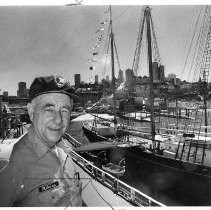 Harry Dring, Skipper of the schooner, C. A. Thayer