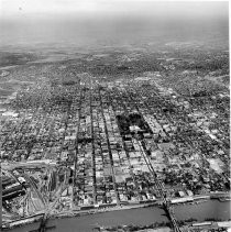 Aerial View of Sacramento Redevelopment
