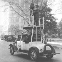 McCurry Co. Car fitted out as camera platform