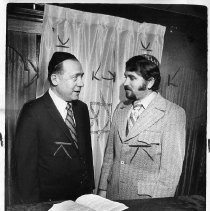 Rabbis Joseph J. Ehrenkrantz, left and Joesph J. Goldman on the right