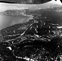 Aerial View of Incline Village and Crystal Bay, Lake Tahoe