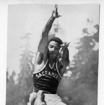 Henry Hines, long jumper for Sacramento City College and USC, one of the all-time bests in the sport