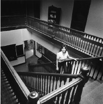 Staircase in Hotel in Ione