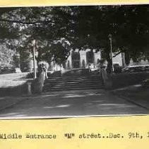 Stone stairs in Capitol Park