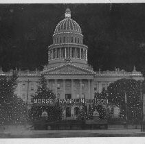 State Capitol During Electric Light Festival