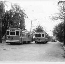 Sacramento City Lines Streetcars 55 and 62