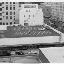 Montgomery Ward's Roof-top Parking Lot