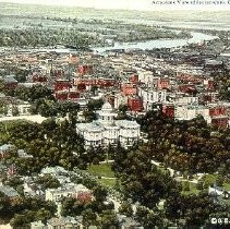 Elevated view of the State Capitol