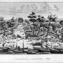 Sacramento in 1850