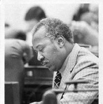 State Senator Nathan (Nate) Holden, D-Los Angeles, a former aerospace engineer, who later served for many years on the Los Angeles City Council