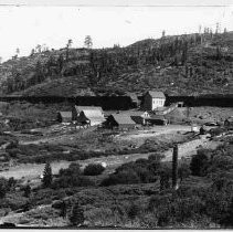 Railroad snow sheds Cisco California