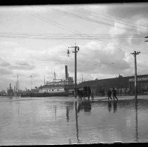 Flooded Street Scene