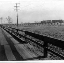 Old Mile Tressel to North Sacramento in 1924.... "Northern Electric" lines in the distance