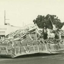Harmony Club float in parade