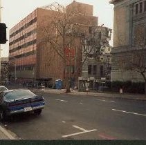 Demolition of the old jail buildings