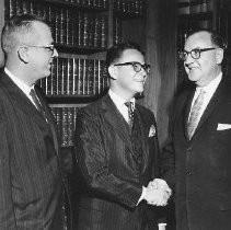 Men meeting Governor Edmund Brown