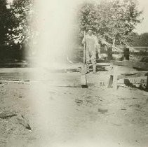 Winding Way Bridge construction