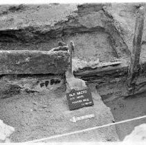 Photographs from Old Sacramento City Hotel Excavations, Feature No. 5, 11/22/70