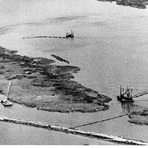 Dredge Work at Levee Break