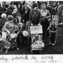 A pro-life, anti-abortion rally