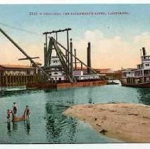 Dredging the Sacramento River