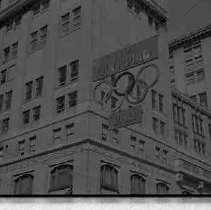 Unidentified building with sign