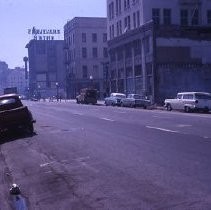 Views of redevelopment sites showing the demolition of buildings in the district. These views date from 1959 to 1964. Specific sites are not identified in this set of images