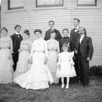 Family portrait with young child