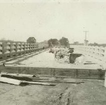 Grizzly Slough Bridge construction