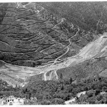 Site of the proposed Auburn Dam on the North Fork of the American River