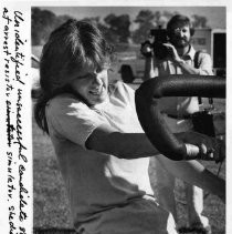 Physical ability test for female candidates for CHP cadet positions