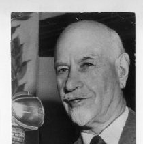 Dr. Tully C. Knoles, President, College of the Pacific, later University of the Pacific, talking about Democracy