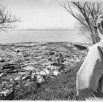 Flood Waters Destroy House