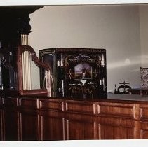 View of the new basement of the California State Capitol after the restoration project