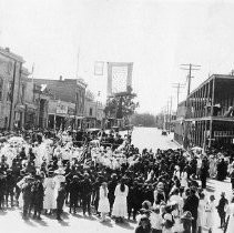 Gridley Armistice Celebration in 1919