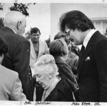 Center, widow of Ancil Hoffman, the former boxing manager and county supervisor, for whom Ancil Hoffman Park and Ancil Hoffman Golf Course, with Max Baer, Jr